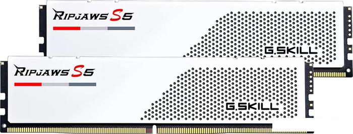 Оперативная память G.Skill Ripjaws S5 2x32ГБ DDR5 5600МГц F5-5600J3036D32GX2-RS5W - фото