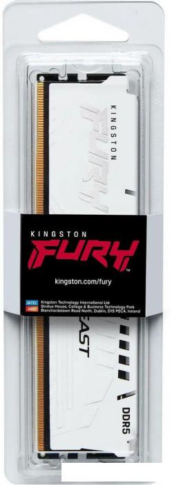 Оперативная память Kingston FURY Beast 16ГБ DDR5 5600 МГц KF556C40BW-16 - фото