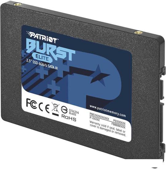 SSD Patriot Burst Elite 120GB PBE120GS25SSDR - фото