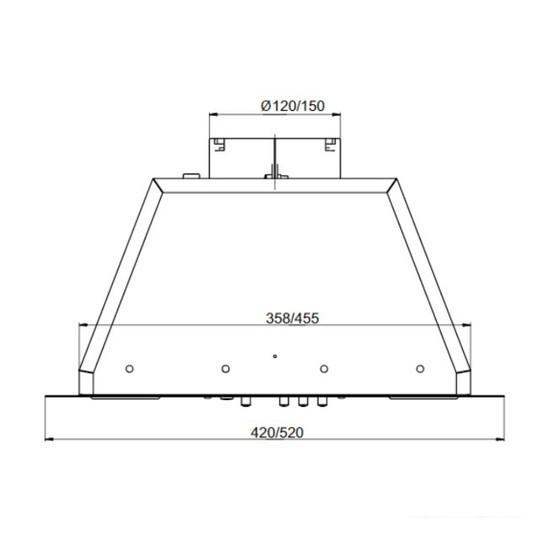 Кухонная вытяжка Elikor Box 52П-700 213859 (топленое молоко) - фото