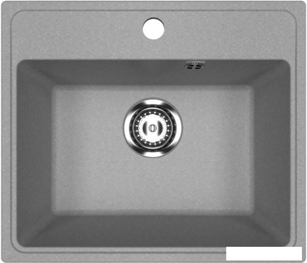 Кухонная мойка Practik PR-M 490-003 (светло-серый) - фото