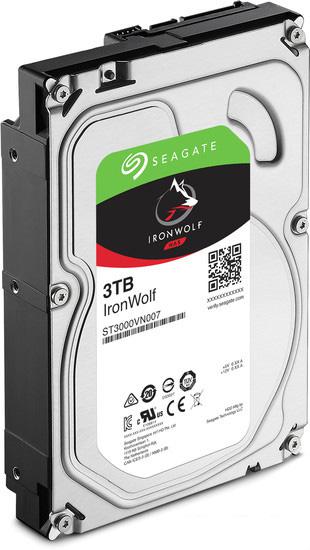 Жесткий диск Seagate IronWolf 3TB [ST3000VN007] - фото