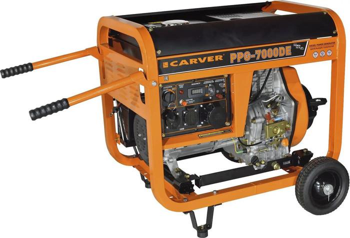 Дизельный генератор Carver PPG-7000DE - фото