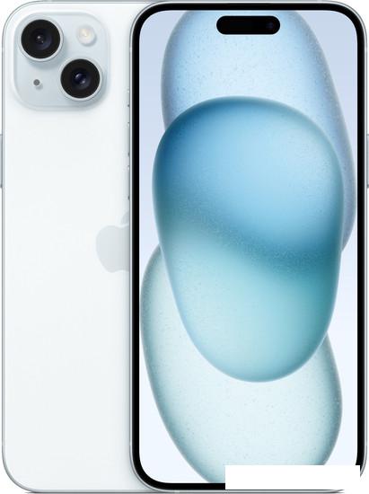 Смартфон Apple iPhone 15 Plus 128GB (голубой) - фото