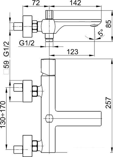 Смеситель Armatura Morganit 4924-010-00 - фото