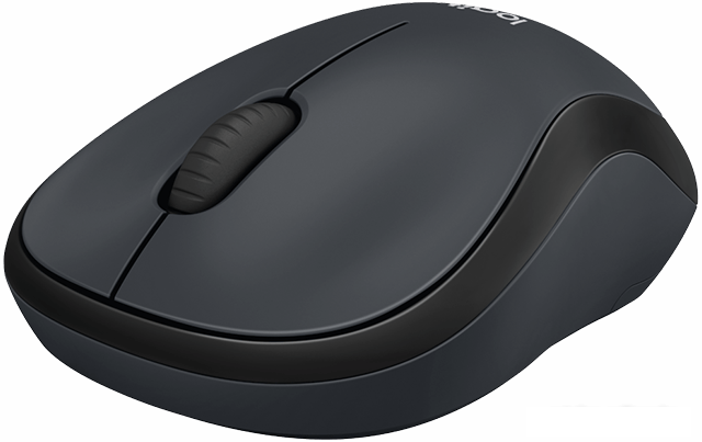 Мышь Logitech M220 Silent (темно-серый) [910-004878] - фото