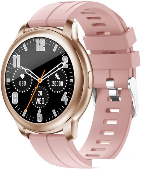 Умные часы Globex Aero V60 (розовый) - фото