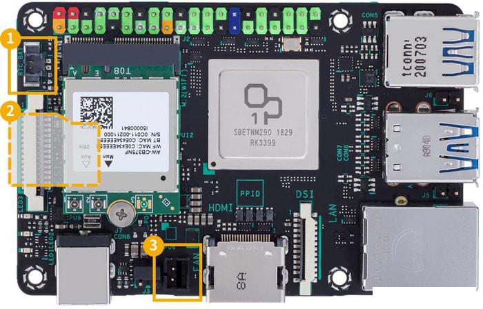 Одноплатный компьютер ASUS Tinker Board 2S 2GB - фото