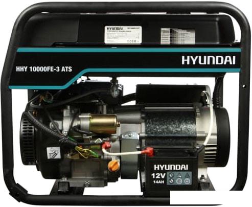 Бензиновый генератор Hyundai HHY 10000FE-3 ATS - фото