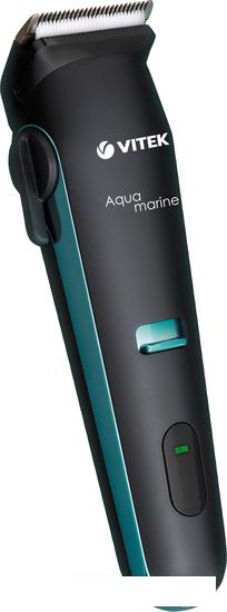 Машинка для стрижки волос Vitek Aquamarine VT-1353 - фото