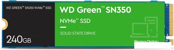 SSD WD Green SN350 240GB WDS240G2G0C - фото