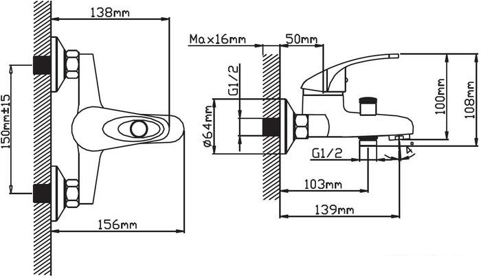 Смеситель Cronwil CD040-30 - фото