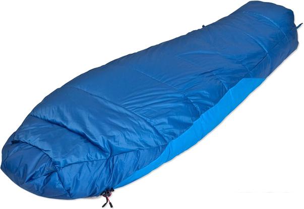 Спальный мешок AlexikA Mountain Child (правая молния, синий) - фото