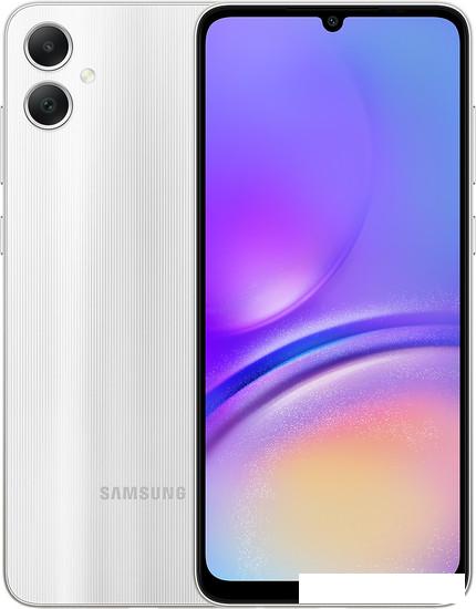 Смартфон Samsung Galaxy A05 SM-A055F/DS 4GB/64GB (серебристый) - фото