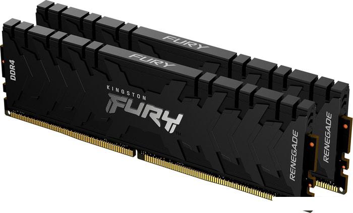 Оперативная память Kingston FURY Renegade 2x8GB DDR4 PC4-36800 KF446C19RBK2/16 - фото