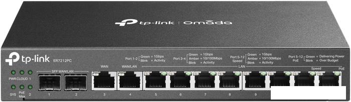 Маршрутизатор TP-Link Omada ER7212PC - фото