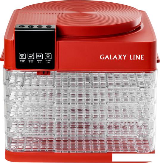Сушилка для овощей и фруктов Galaxy Line GL2630 (красный) - фото