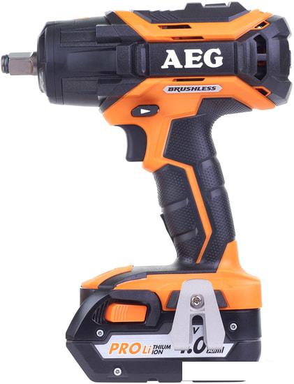 Гайковерт AEG Powertools BSS 18C 12ZBL LI-402C 4935459427 (с 2-мя АКБ, 4.0 Ah) - фото