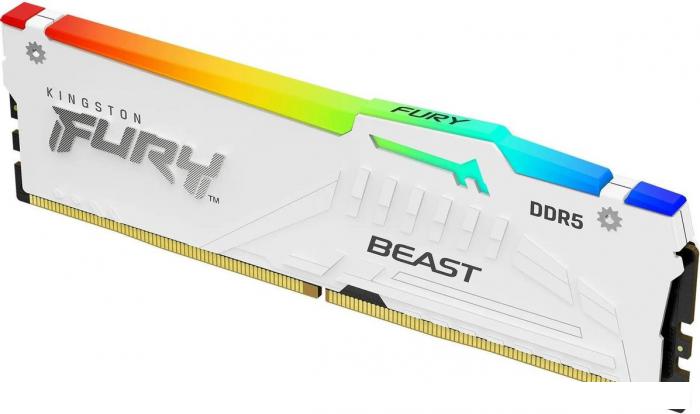 Оперативная память Kingston FURY Beast RGB 16ГБ DDR5 6000 МГц KF560C30BWEA-16 - фото