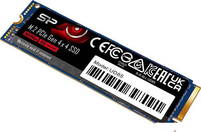 SSD Silicon-Power UD85 2TB SP02KGBP44UD8505 - фото