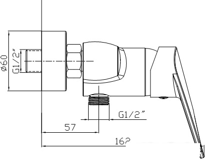 Смеситель Armatura Topaz 4016-010-00 - фото