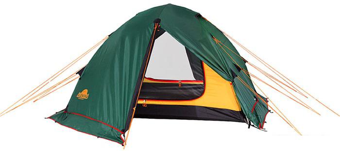 Треккинговая палатка AlexikA Rondo 3 Plus Fib (зеленый) - фото