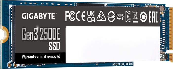 SSD Gigabyte Gen3 2500E 2TB G325E2TB - фото