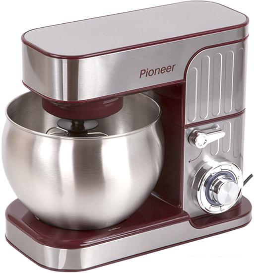 Планетарный миксер Pioneer MX330 Wine Maroon - фото