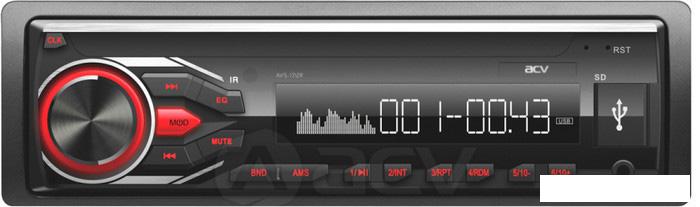 USB-магнитола ACV AVS-1712R - фото