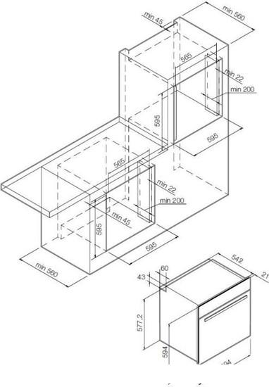 Электрический духовой шкаф Graude BMDP 60.2 E - фото