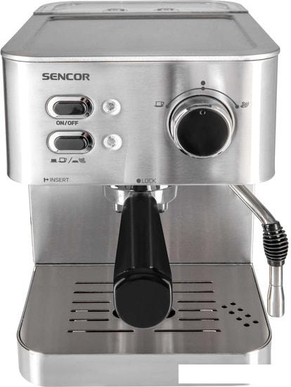 Рожковая кофеварка Sencor SES 4010SS - фото