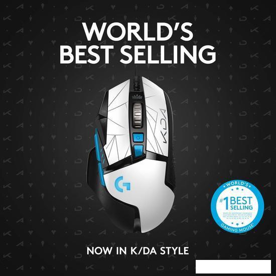 Игровая мышь Logitech G502 Hero K/DA - фото