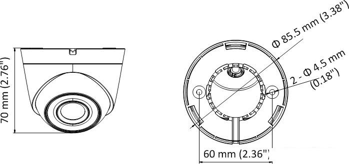 IP-камера HiWatch DS-I103 (4 мм) - фото