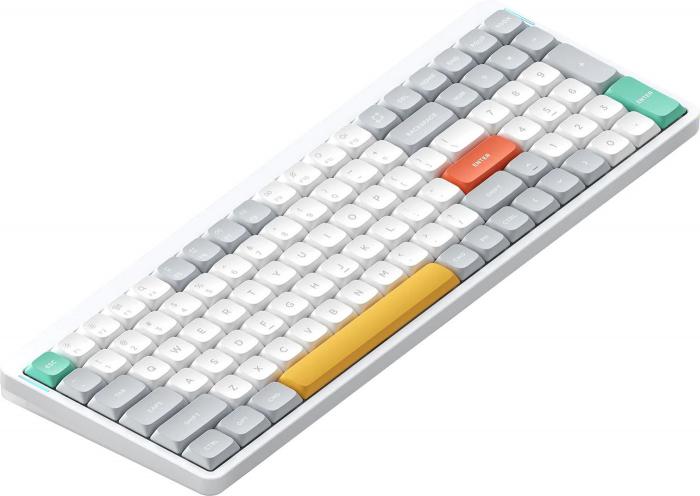 Клавиатура NuPhy Air96 V2 Ionic White (Gateron Low Profile Brown 2.0) - фото