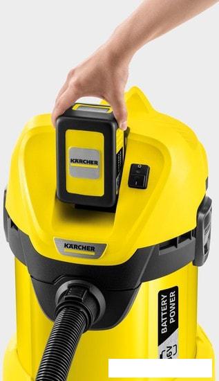 Пылесос Karcher WD 3 Battery Set 1.629-911.0 - фото