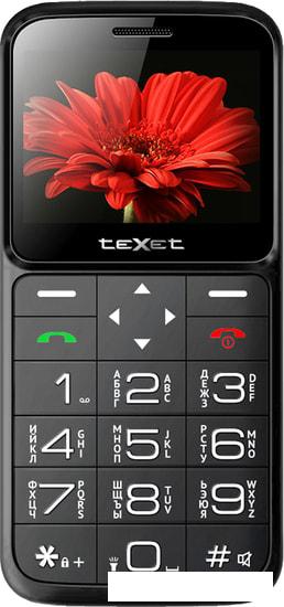 Мобильный телефон TeXet TM-В226 (черный) - фото
