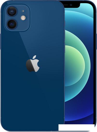 Смартфон Apple iPhone 12 64GB (синий) - фото