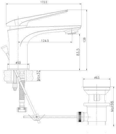 Смеситель Lemark Allegro LM5906CW - фото