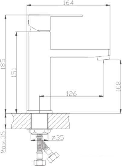 Смеситель Maxonor MN10803 - фото