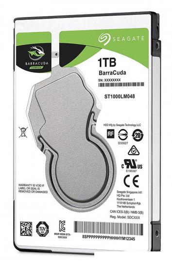 Жесткий диск Seagate Barracuda 1TB [ST1000LM048] - фото