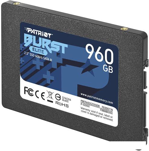 SSD Patriot Burst Elite 1.92TB PBE192TS25SSDR - фото