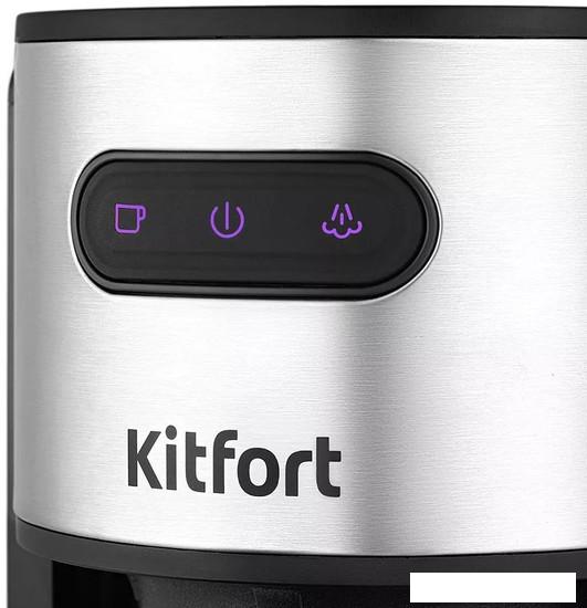 Рожковая кофеварка Kitfort KT-7137 - фото