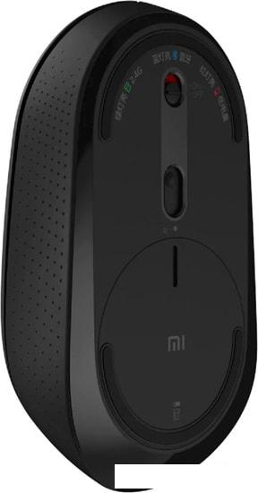 Мышь Xiaomi Mi Dual Mode Wireless Mouse Silent Edition WXSMSBMW02 (черный) - фото