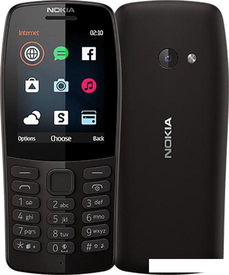 Мобильный телефон Nokia 210 (черный) - фото