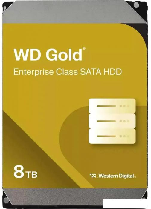 Жесткий диск WD Gold 8TB WD8005FRYZ - фото