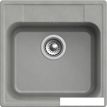 Кухонная мойка GranFest QUARZ GF-Z48 (серый) - фото