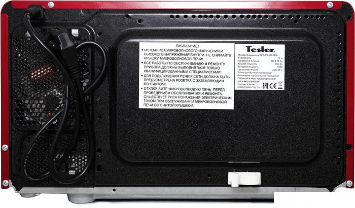 Микроволновая печь Tesler ME-2055 (красный) - фото