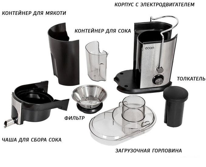 Соковыжималка Econ ECO-052JC - фото