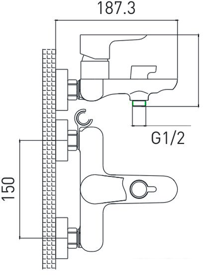 Смеситель Gross Aqua Space 2515288С - фото