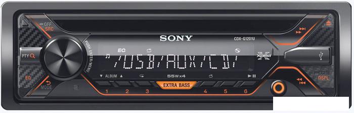 CD/MP3-магнитола Sony CDX-G1201U - фото